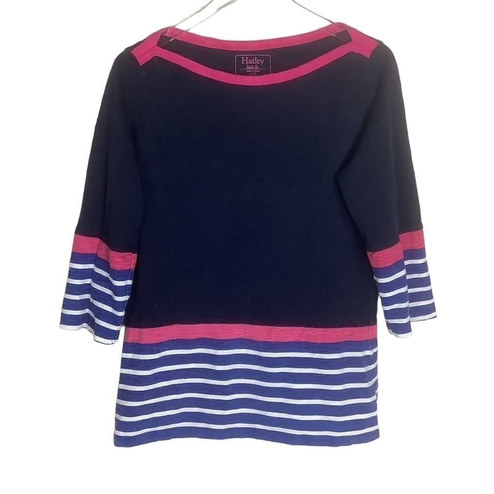 Hatley 3/4 Sleeve Cotton Shirt L